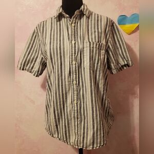 Goodfellow & Co Blue and White Striped Shirt